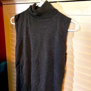 IB Diffusion Sleeveless Turtleneck Blouse